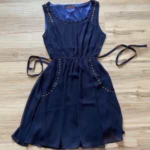 Navy blue dress
